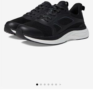 Propet Black Mesh Athletic Shoes